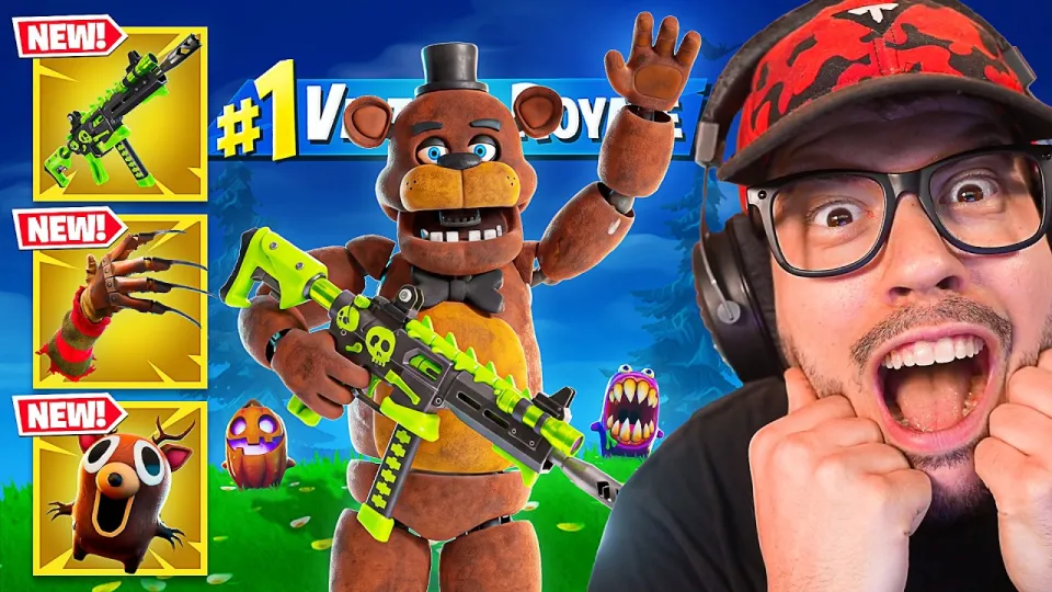 Fortnite, Fortnitemares Halloween Update Brings FNAF, Sprites and New Bosses